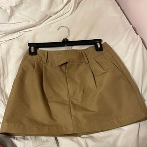 Cargo mini skirt